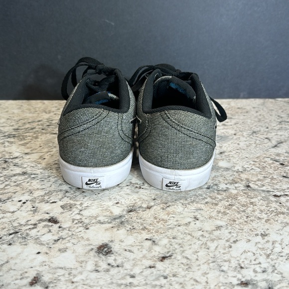 Nike Check Solarsoft Canvas SB Black White. Men’s size 8. - Picture 4 of 13